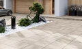 Płyta gresowa Gravia 60x60x2cm na tarasie