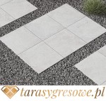 EVOLUTION WHITE 60x60x4cm gres na taras i podjazd
